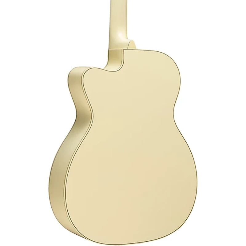 Martin Custom Shop Spruce-Mahogany 14-Fret OM Acoustic Guitar Antique White