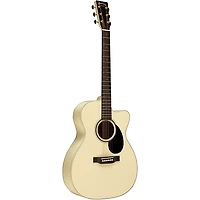 Martin Custom Shop Spruce-Mahogany 14-Fret OM Acoustic Guitar Antique White