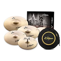 Zildjian A Series 391 Cymbal Pack With Free Bag