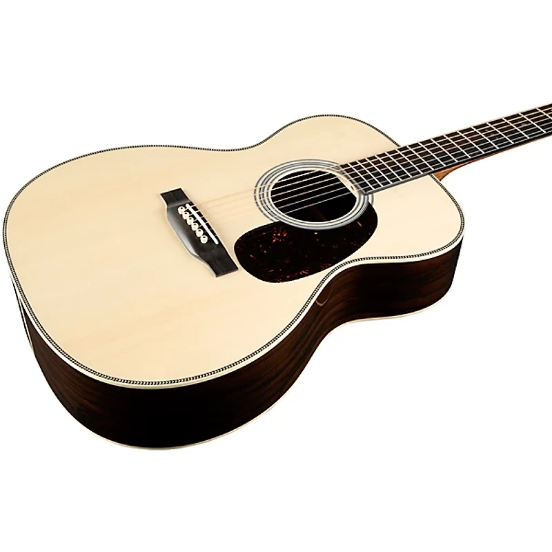 Martin Custom Shop 28 Style European High Altitude Spruce-Ziricote Auditorium Acoustic Guitar Natural