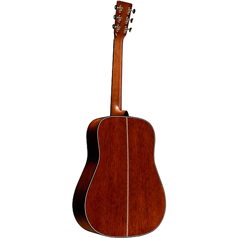 Martin Custom Shop 18 Style Adirondack Spruce-Mahogany Herringbone Dreadnought Acoustic Guitar Ambertone