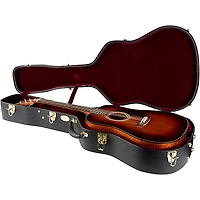 Martin Custom Shop 18 Style Adirondack Spruce-Mahogany Herringbone Dreadnought Acoustic Guitar Ambertone