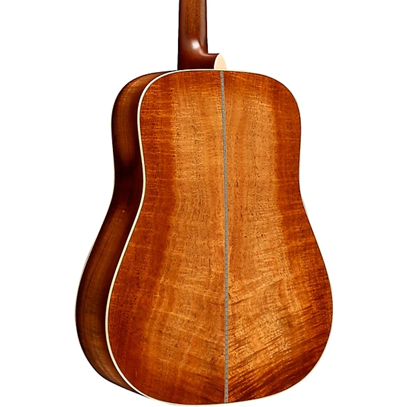 Martin Custom Shop 45 Style All Highly Flamed Koa Dreadnought Acoustic Guitar - Natural