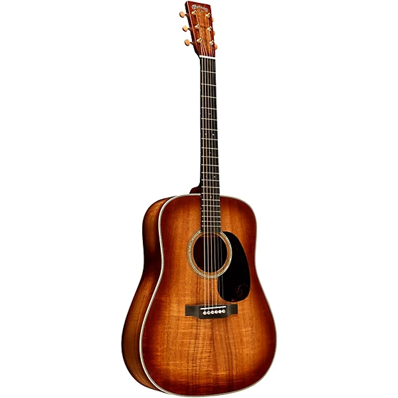 Martin Custom Shop 45 Style All Highly Flamed Koa Dreadnought Acoustic Guitar - Natural