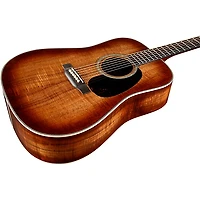 Martin Custom Shop 45 Style All Highly Flamed Koa Dreadnought Acoustic Guitar - Natural