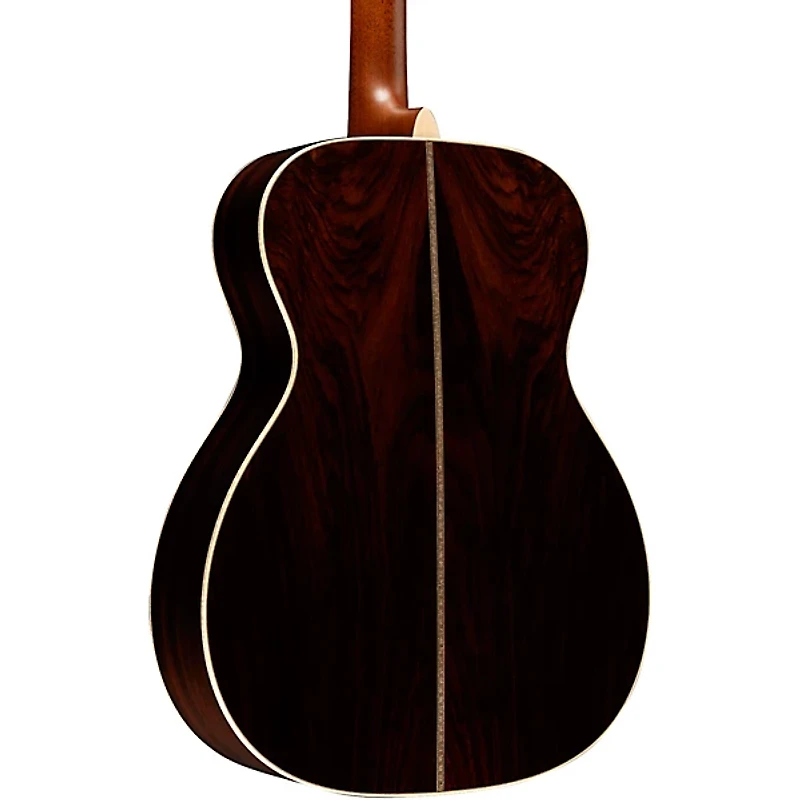Martin Custom Shop 28 Style Adirondack Spruce VTS-Wild Grain East Indian Rosewood OM Acoustic Guitar Natural