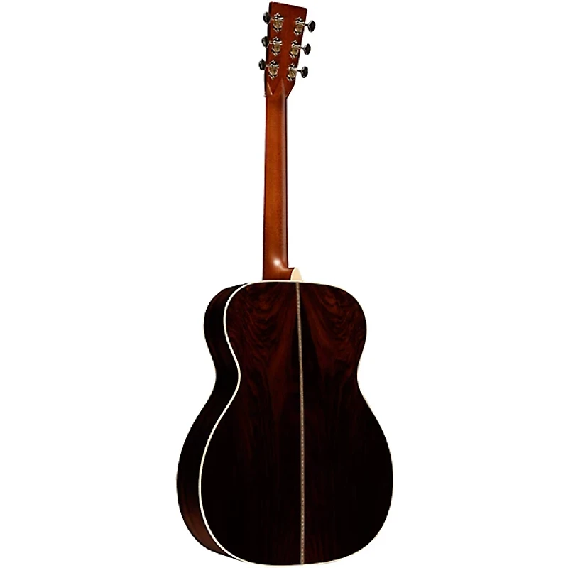 Martin Custom Shop 28 Style Adirondack Spruce VTS-Wild Grain East Indian Rosewood OM Acoustic Guitar Natural