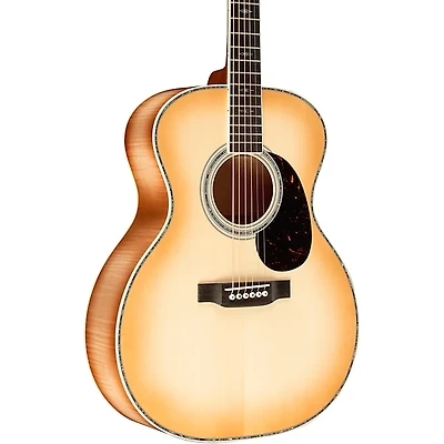 Martin Custom Shop 41 Style European High Altitude Spruce-AAA Pacific Big Leaf Maple Grand Performance Acoustic Guitar Toasted Burst