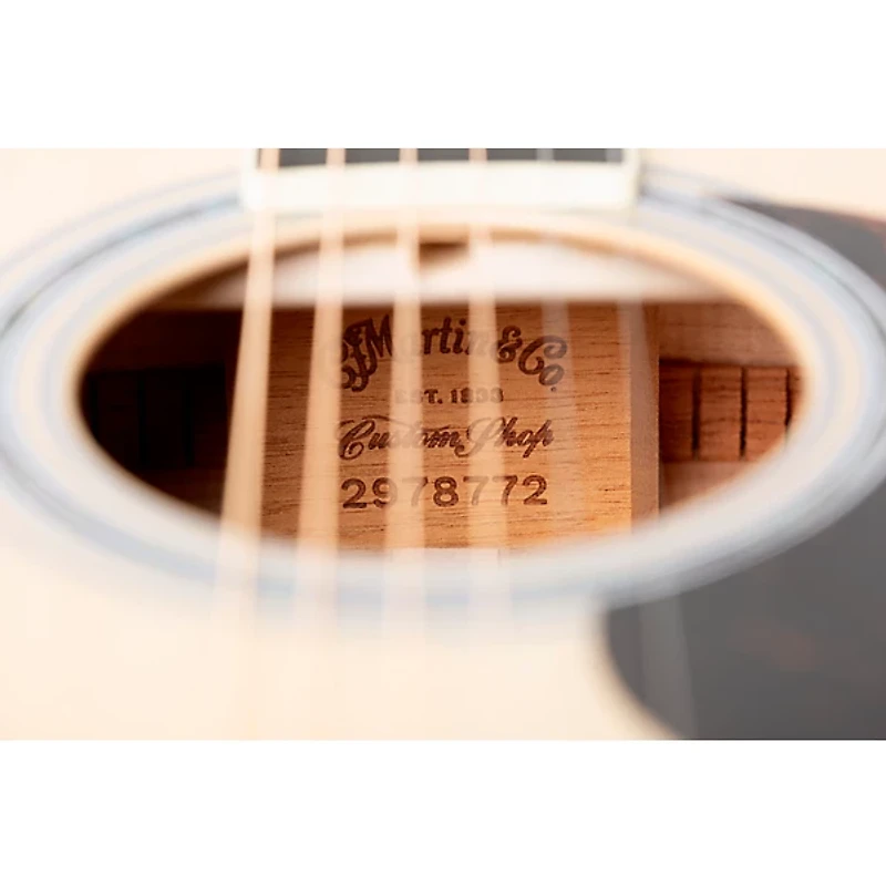 Martin Custom Shop 41 Style European High Altitude Spruce-AAA Pacific Big Leaf Maple Grand Performance Acoustic Guitar Toasted Burst