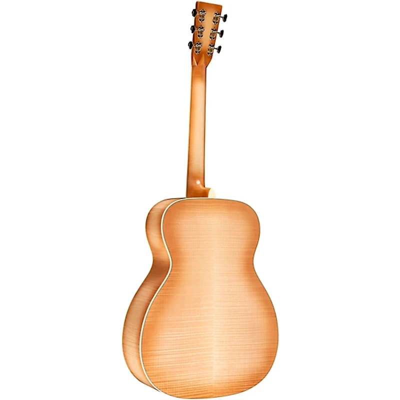 Martin Custom Shop 41 Style European High Altitude Spruce-AAA Pacific Big Leaf Maple Jumbo Acoustic Guitar Toasted Burst