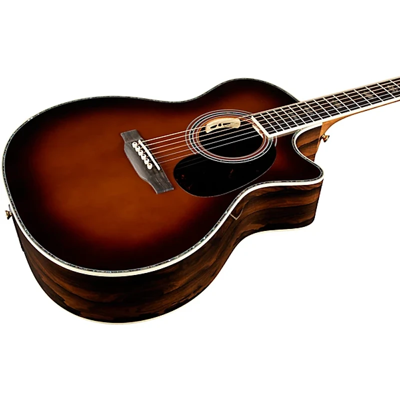 Martin Custom Shop 41 Style Adirondack Spruce-Ziricote Grand Performance Acoustic-Electric Guitar