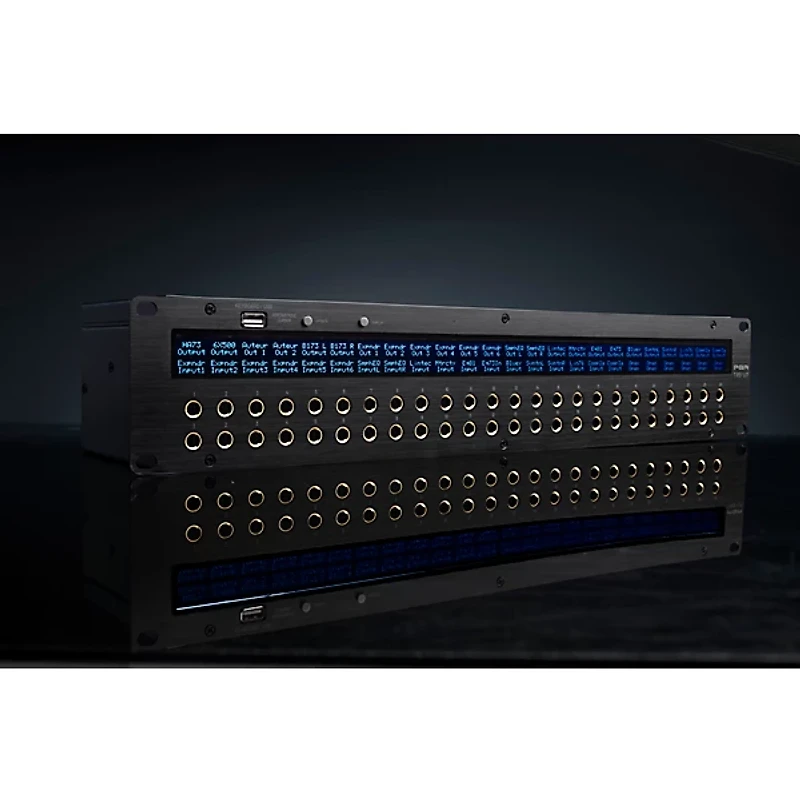 Black Lion Audio PBR TRS3 LIT 48-Point Gold-Plated TRS Patchbay
