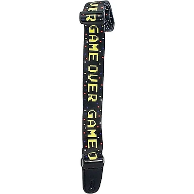 Henry Heller Nylon Series Artist Sublimation Game Over Guitar Strap