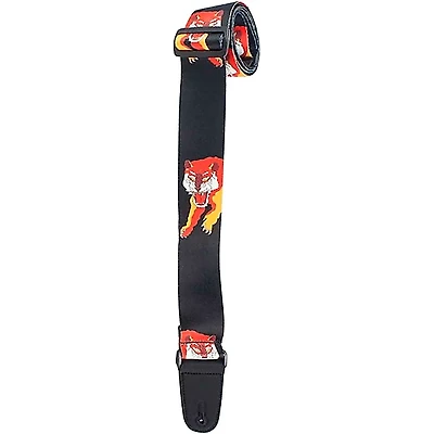 Henry Heller Nylon Series Artist Sublimation Lion Guitar Strap