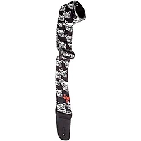 Henry Heller Nylon Series Artist Sublimation Good Luck Cats Guitar Strap