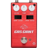 Pigtronix Gas Giant High-Gain Analog Jumbo Fuzz Effects Pedal Red