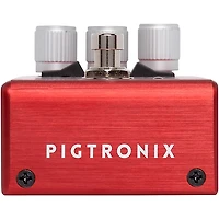Pigtronix Gas Giant High-Gain Analog Jumbo Fuzz Effects Pedal Red