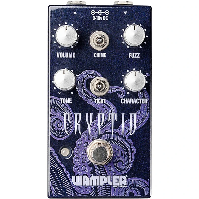 Wampler Cryptid Fuzz Effects Pedal Purple