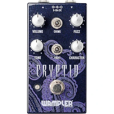 Wampler Cryptid Fuzz Effects Pedal Purple