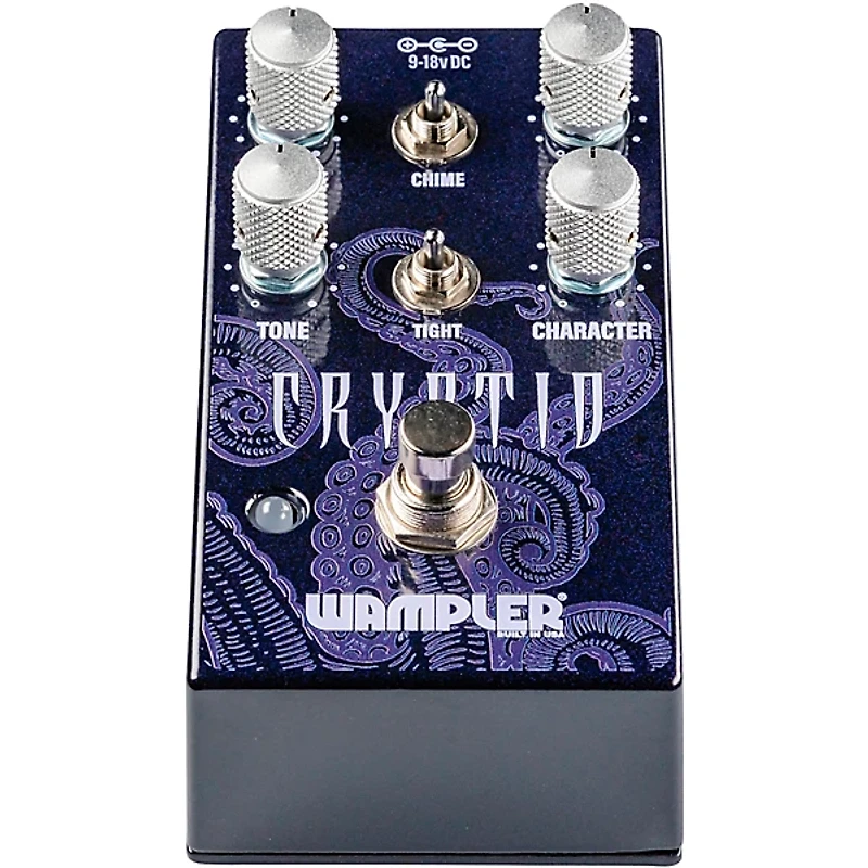 Wampler Cryptid Fuzz Effects Pedal Purple