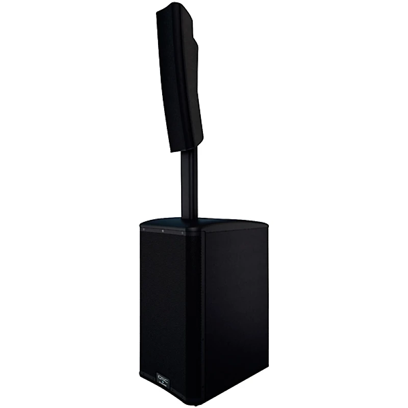 QSC Active 3-Way Column Loudspeaker With Cover, Black