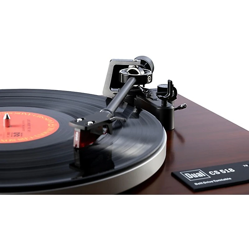 Dual Turntables CS518 Manual Turntable featuring Dual Twin Gimbal Arm and Ortofon Red Cartridge
