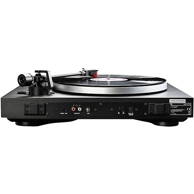 Dual Turntables CS529 Fully Automatic Belt Drive Turntable with Ortofon 2M Red Cartridge and Bluetooth Audio and Function Control Black