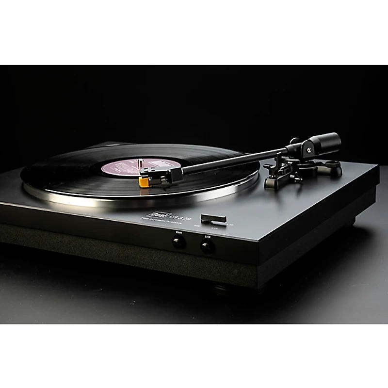 Dual Turntables CS329 Fully Automatic Plug and Play Turntable with Fixed Tonearm and Cartridge Black