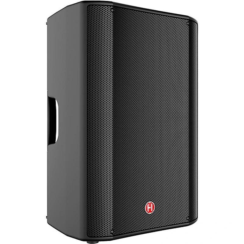 Harbinger VARI V1115 15" Powered Speakers Pair With Speaker Stands