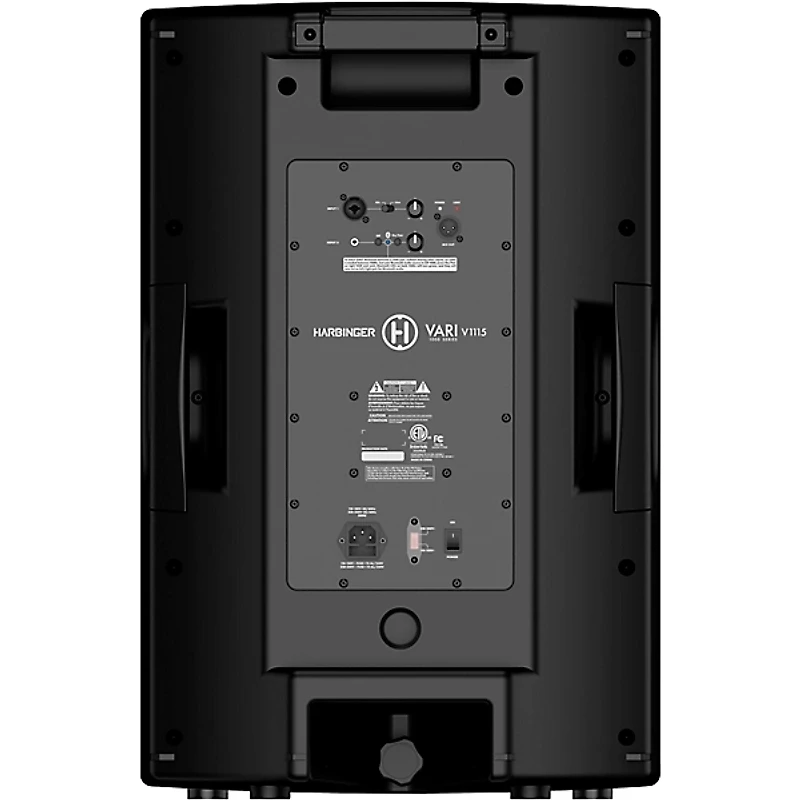 Harbinger VARI V1115 15" Powered Speakers Pair With Speaker Stands