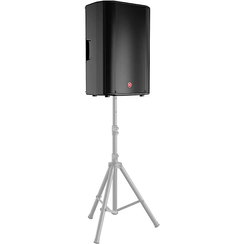 Harbinger VARI V1115 15" Powered Speakers Pair With Speaker Stands