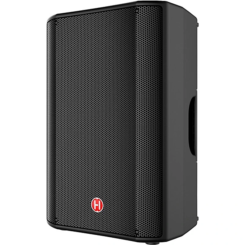 Harbinger VARI V1112 12" Powered Speakers Pair With Speaker Stands