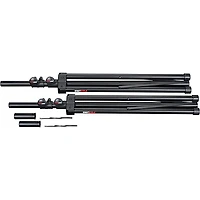 Harbinger VARI V1112 12" Powered Speakers Pair With Speaker Stands