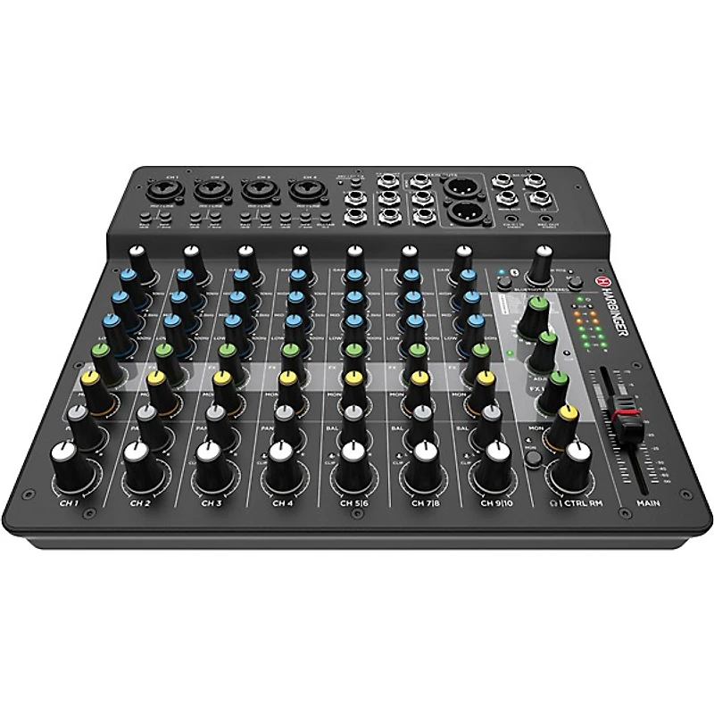 Harbinger VARI V1112 12" Powered Speakers Package With LV12 Mixer & Cables