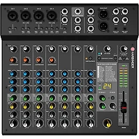 Harbinger VARI V1115 15" Powered Speakers Package With LX12 Mixer & Cables