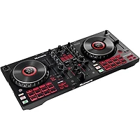 Harbinger VARI V1112 12" Powered Speakers Package With Numark Mixtrack Platinum FX DJ Controller & Cables