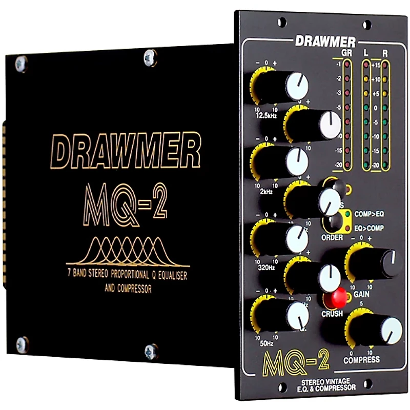 Drawmer MQ-2 Stereo 7-band 500 Series EQ/Compressor