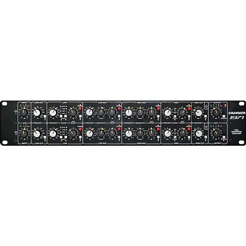 Drawmer 1971 Dual 4-band Parametric Equalizer