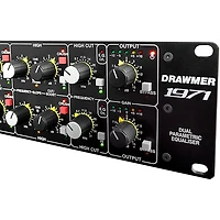 Drawmer 1971 Dual 4-band Parametric Equalizer