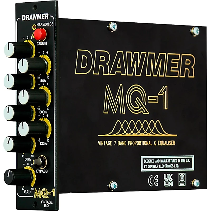 Drawmer MQ-1 Single-channel 7-band 500 Series EQ