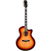 Godin Connaisseur Mahogany Mini Jumbo Acoustic-Electric Guitar Sunset Burst