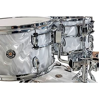 Gretsch Drums Catalina Club 4-Piece Shell Pack With 22" Bass Drum White Satin Flame