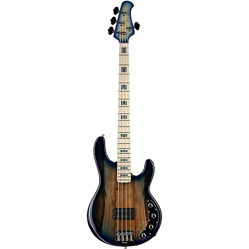 Ernie Ball Music Man BFR StingRay Special 4 Electric Bass Guitar Paua Blue Burst