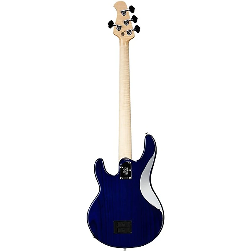 Ernie Ball Music Man BFR StingRay Special 4 Electric Bass Guitar Paua Blue Burst