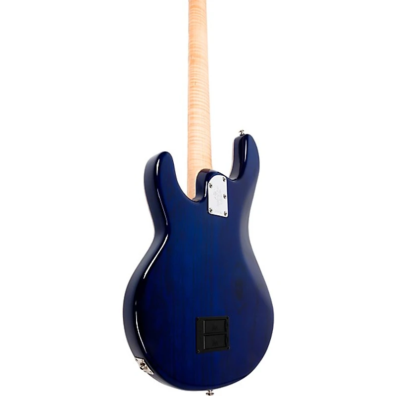 Ernie Ball Music Man BFR StingRay Special 4 Electric Bass Guitar Paua Blue Burst