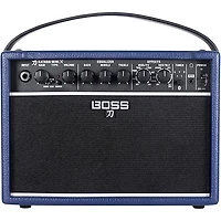BOSS Katana Mini X 10W 1x5 Limited-Edition Battery-Powered Guitar Combo Amp - Blue