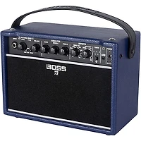 BOSS Katana Mini X 10W 1x5 Limited-Edition Battery-Powered Guitar Combo Amp - Blue