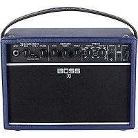 BOSS Katana Mini X 10W 1x5 Limited-Edition Battery-Powered Guitar Combo Amp - Blue