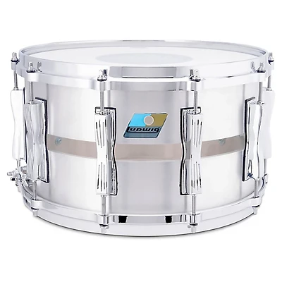 Ludwig Limited-Edition Cast Aluminum Slotted Coliseum Snare Drum 14 x 8 in.