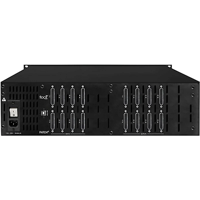 Flock Audio Patch VT 128-point Digitally Controlled Analog Patchbay
